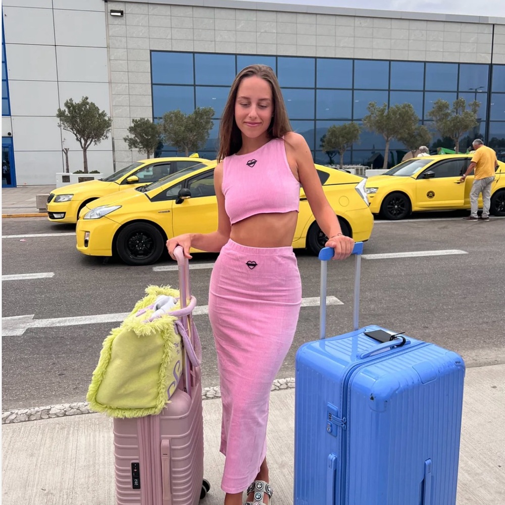 Pink Two-Piece Set